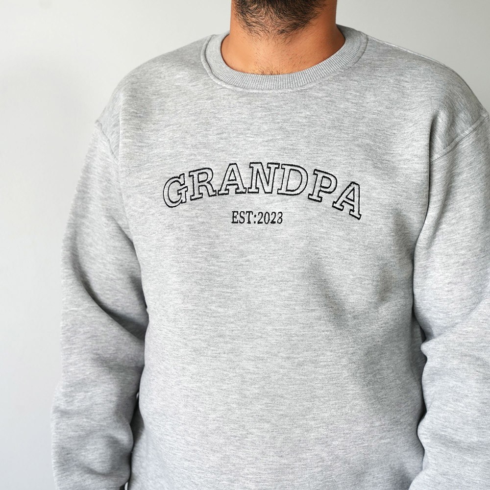 Personalised Papa Sweatshirt Dad T Shirt Father s Day Gift Custom Sweatshirt for Dad Christmas Gift LoveCustom UK