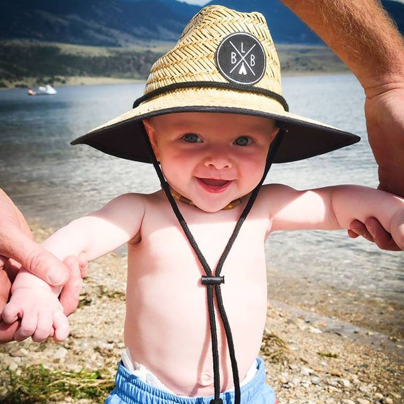 Personalised Leather Name Patch Straw Hat Sun Hat With Initials and Symbols Gift for Toddler Child Adult Leather Patch Straw Hat Personalised Hat LoveCustom UK