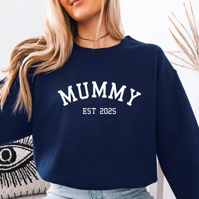 Personalised Mummy Sweatshirt Mum To Be Jumper Mother's Day Gift