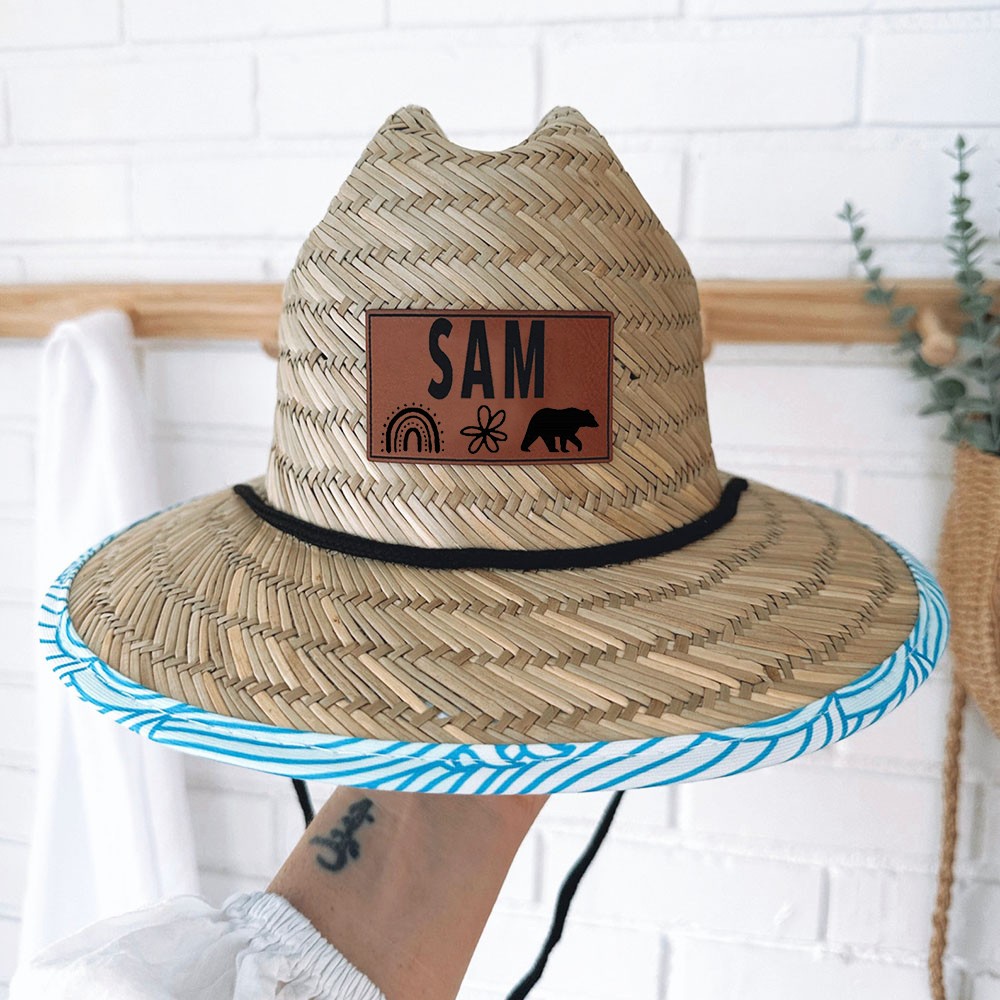 Beach hat with name clearance