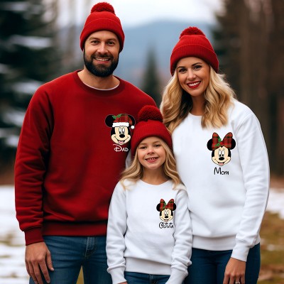 Custom Christmas Matching Family Sweatshirts to Create a Truly Special Xmas Gift