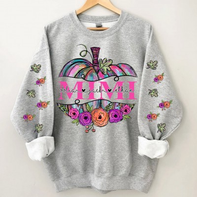Custom Mimi Pumpkin Sweater for Halloween