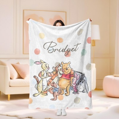 Personalised Soft and Cozy Baby Blanket Housewarming Baby Gift