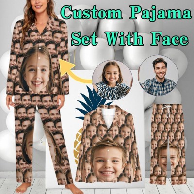 Personalised Family Christmas Pajamas Pet Pajama Adult
