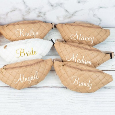 Personalised Fanny Pack Custom Name Fanny Pack Gifts for Vacation
