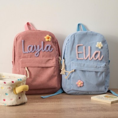 Personalised Children's Backpack With Name Kids Backpack