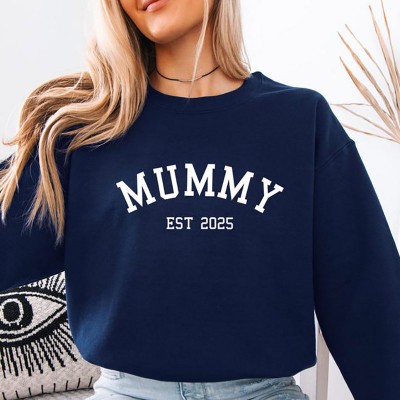 Personalised Mummy Sweatshirt Mum To Be Jumper Mother's Day Gift