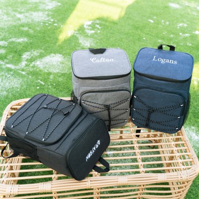 Personalised Beer Cooler Bag Camping Backpacks Picnic Bag