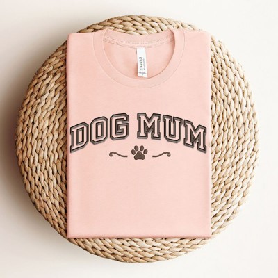 Personalised Embroidered Dog Mum Shirt Gift For Dog Mum Sweatshirt