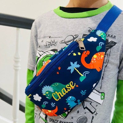Personalised Embroidered Belt Bag for Kid Toddler Crossbody Girl Boy Bum Bag