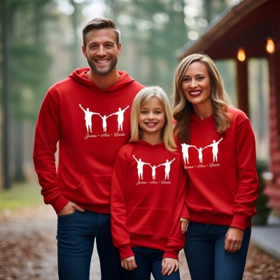 Custom Christmas Matching Family Sweatshirts to Create a Truly Special Xmas Gift