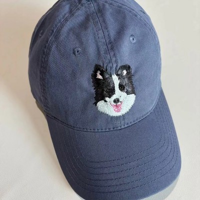 Love Dogs Pawprints Personalized Classic Cap