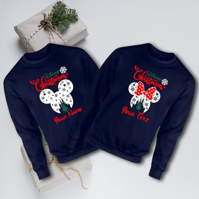 Custom Christmas Matching Family Sweatshirts to Create a Truly Special Xmas Gift