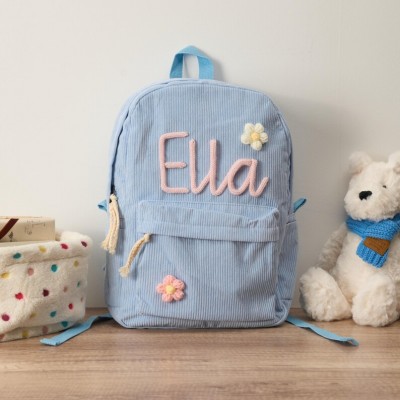 Personalised Children's Backpack With Name Kids Backpack