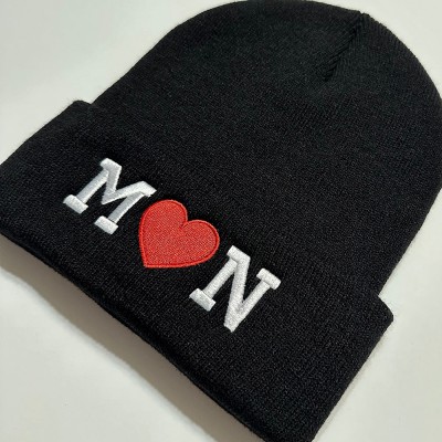 Custom Embroidered Initials Personalized Gift for Couples Valentine's Day