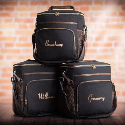 Personalised Groomsmen Gift Cooler Custom Embroidered Cooler