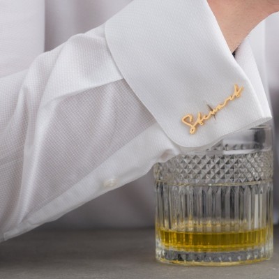 Personalised Cufflinks Tie Clip Box Engraved Groomsmen Cufflinks Wedding Gift