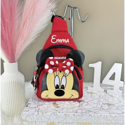 Personalised Kids Sling Bag Toddler Crossbody Hearts Bag Gifts for Kids