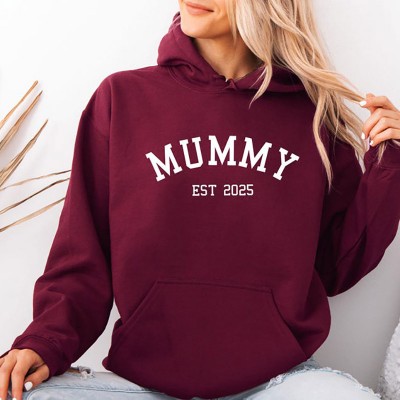 Personalised Mummy Sweatshirt Mum To Be Jumper Mother's Day Gift