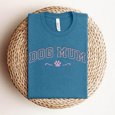 Personalised Embroidered Dog Mum Shirt Gift For Dog Mum Sweatshirt