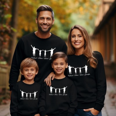 Custom Christmas Matching Family Sweatshirts to Create a Truly Special Xmas Gift