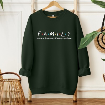 Custom Christmas Matching Family Sweatshirts to Create a Truly Special Xmas Gift