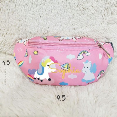 Personalised Embroidered Belt Bag for Kid Toddler Crossbody Girl Boy Bum Bag